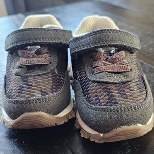 Carter's, Olive Green Camo Athletic Toddler Boys Sneakers, DISCONTINUED